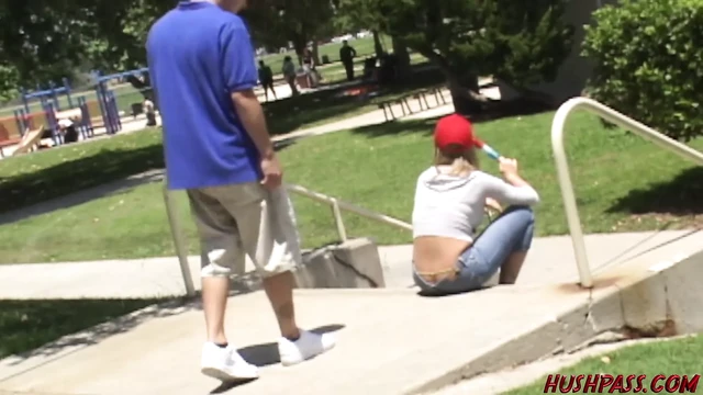 Hot blonde PAWG fucked in the ass