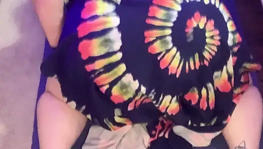 BBW Does Peek a Boo Yoga