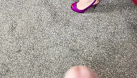 Vgq22 Aunty Sandra Allowing a Friend to Have Fun