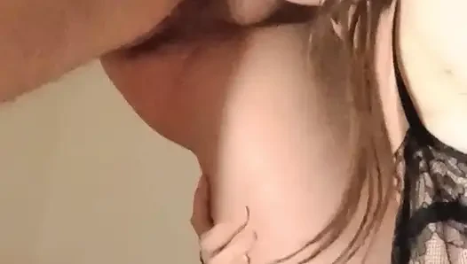 Extreme hump, deep throat upside down from my sexy girlfriend