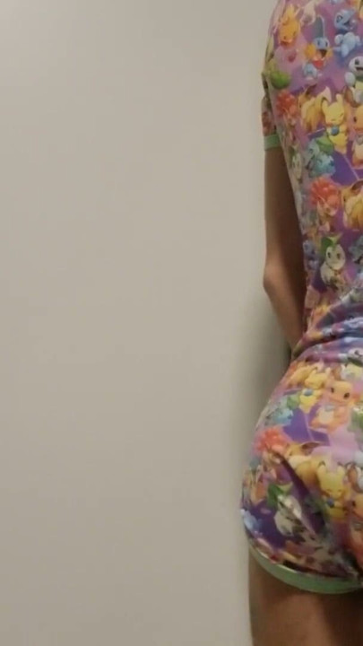 ABDL Pokemon Onesie Masturbation | Clip 1