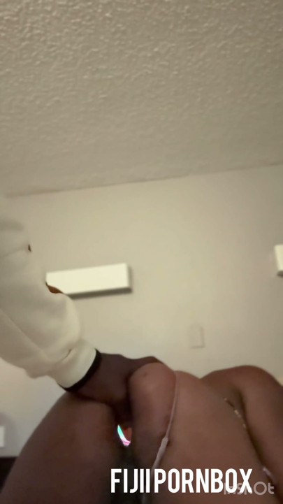 Stepsister show up to dinner with a flashlight in her asshole | Clip 1