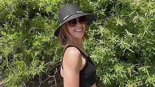 Wife Does Huge Public Double Cum Swallow at Beach After Husband Watches Her Fuck Friend  CIM