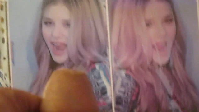 One more cum  for Chloe Moretz 5th Waves