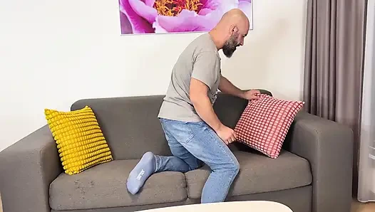 Домохозяйку Трахнул Пожилой Мужчина С Длинным Хуем