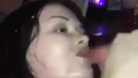 Amateur blowjob facial 02