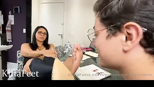 Богиня Kiffa - горячая учительница колледжа, эпизод 3