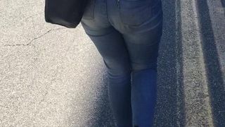 Amazing ass young woman