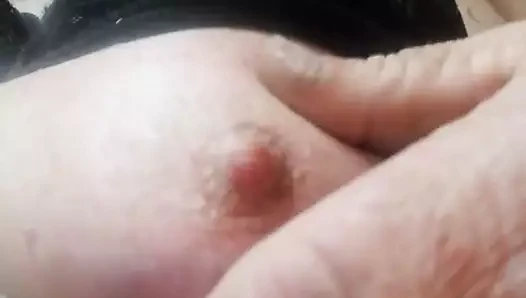 Sandy nipple play