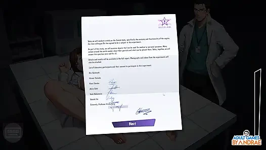 Ep1 Симулятор оргазма в лаборатории (геймплей)