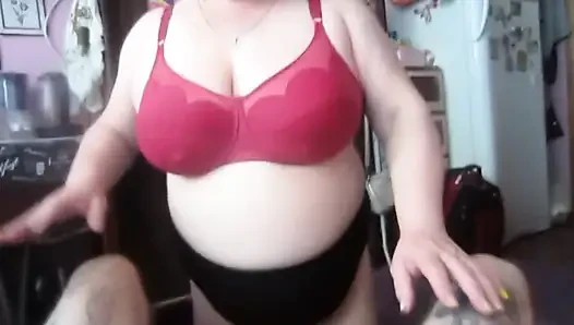 Morning penis massage