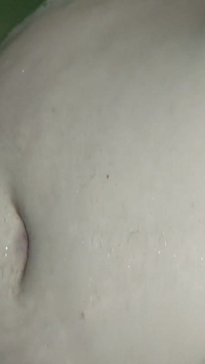 Memorable moment from "Sexy bbw girlfriend gets her nice big belly and big tits massaged in the bathtub. He gets his big"