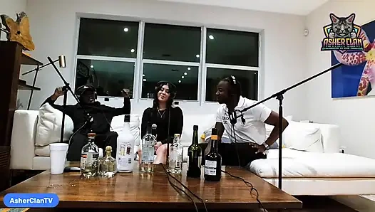 AsherClantv Подкаст с участием взрослых звезд, изумрудная обожает #Podcast #Asherclantv