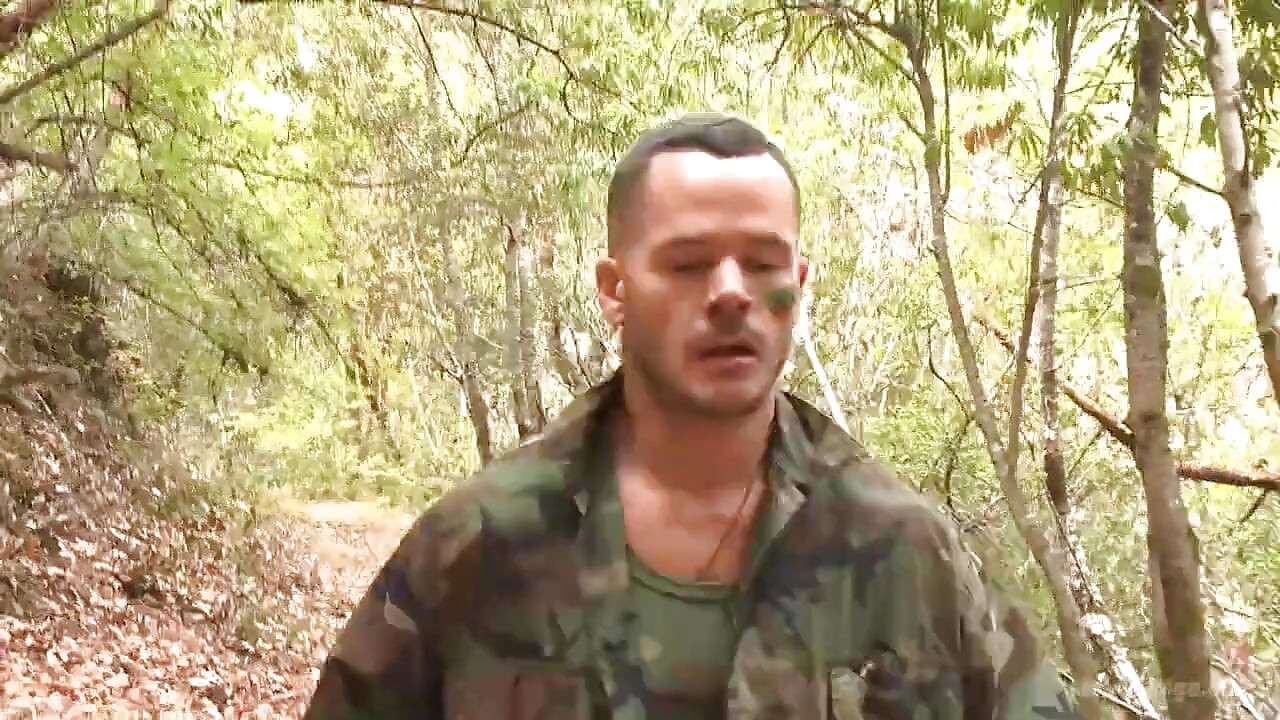 Russian Soldier Captured and Edged Deep in the Woods