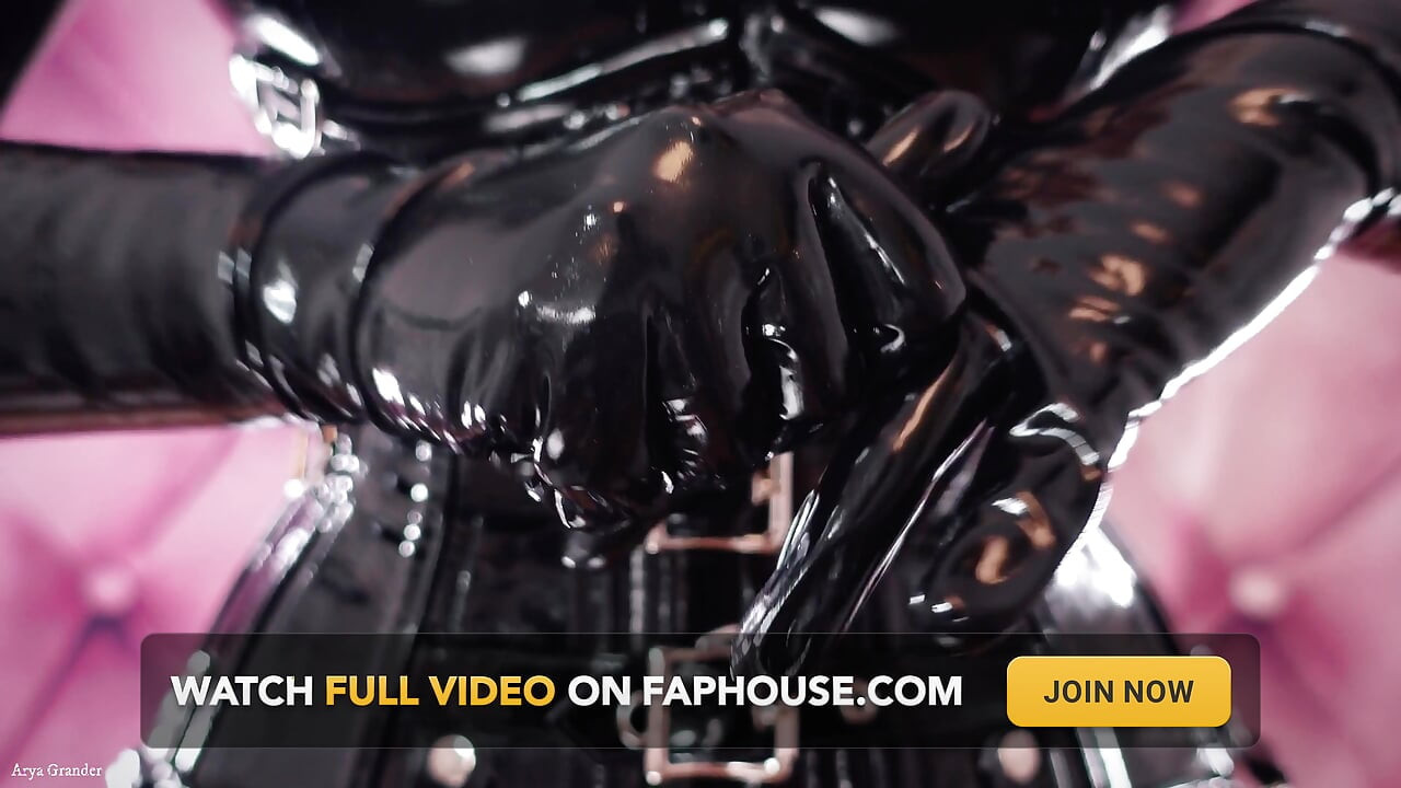 Compilation of ASMR videos: latex rubber and medical gloves (Arya Grander)