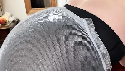 Vgq15 Aunty Sadra with Girdle & Bodystocking