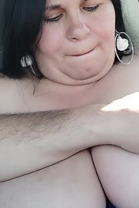 Videos for Fans: the Driver Was Handsy-he Couldn't Resist Touching My Big Tits