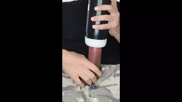 Big cock latino, male masturbates and enjoys his new sextoy  amateur, Latino macho, exhibitionist macho