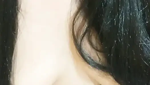 She Took off Her Thong to Show off Her Big Pussy