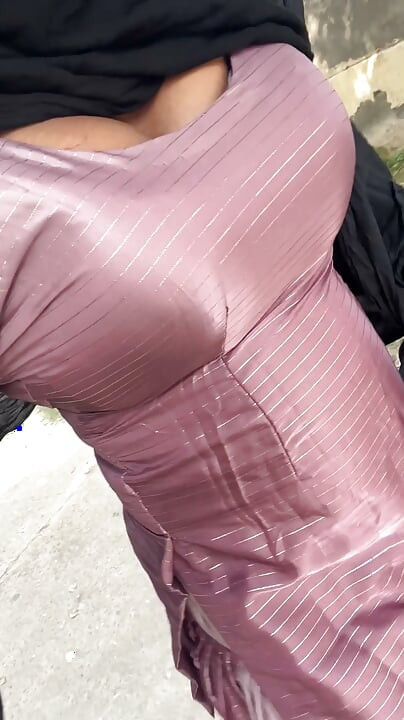shiny silky satin suit salwar cross dresser indian bhabhi big tits