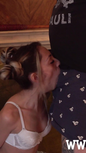 Must-share moment from "Rough facefucking with Candie Cross"
