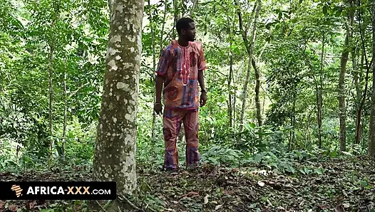Pertemuan seksi di hutan