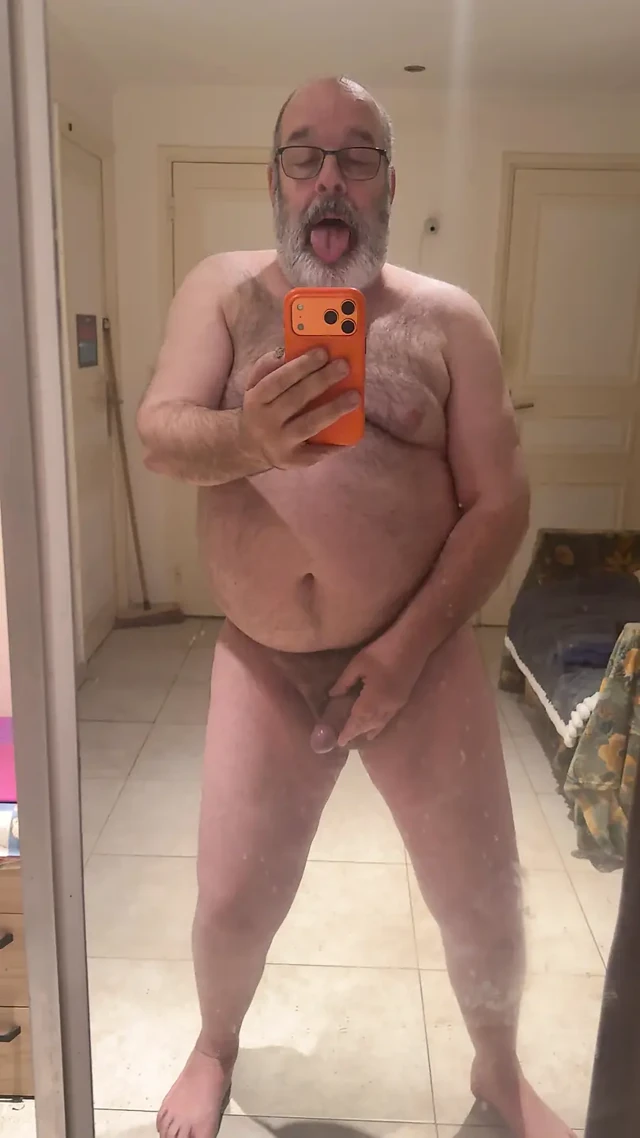 Me in front of the mirror
