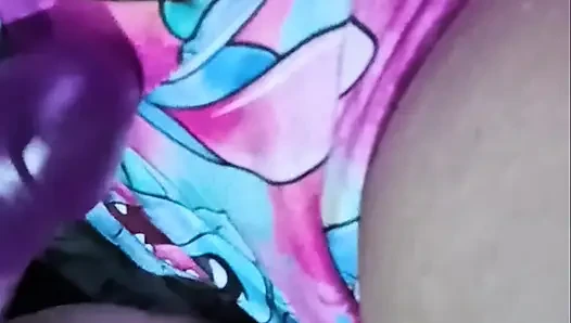 Süßes Mädchen ohne Haare, Muschi