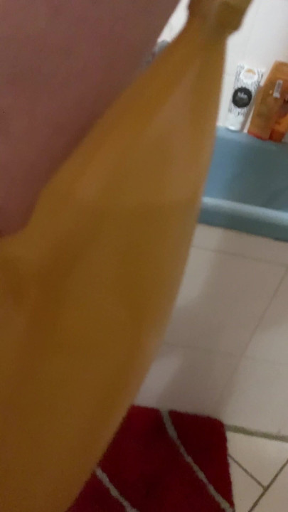 Latex Urinal und Gummihose