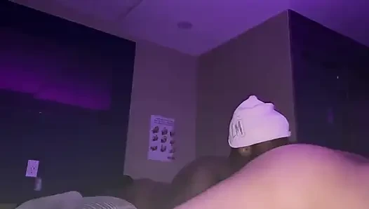 Eating a Chubby Fan Ass Out