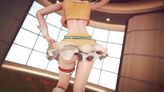MMD R-18アニメの女の子のセクシーなダンス(クリップ47)