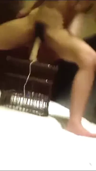 Hong Kong Babe with Amazing Body made to Ride Dildo by BF