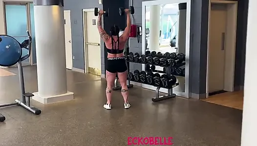 Eckobelle spor salonundan cj ile eve gidiyor