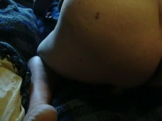 Fucking a Huge Dildo