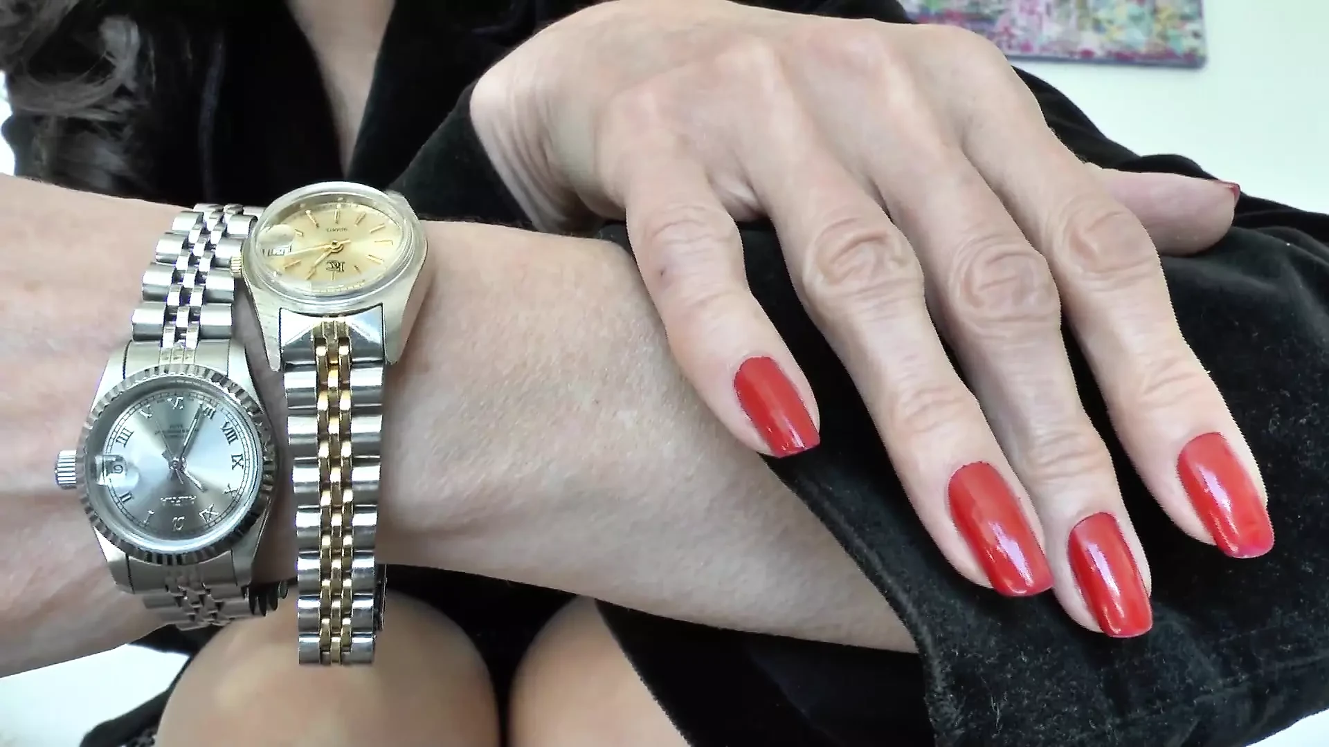 Wristwatch Fetish - Hot Jerk-off Game, JOI Lady Victoria Valente