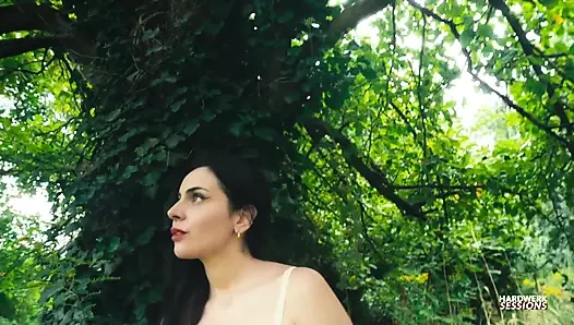 HARDWERK: Spring Gangbang in the Garden: Wild Outdoor Hairy Pussy Raw Fucking