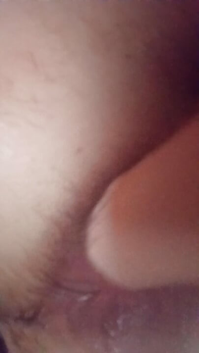 Playing with my little ass