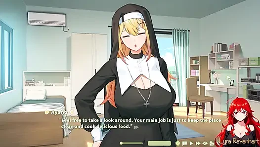 EP1 Summer Clover - neue haushälterin Raw Pounds vollbusige schwester feuchte muschi in der Küche am ersten tag!