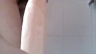 12-дюймовая скачка на дилдо в моей ванной