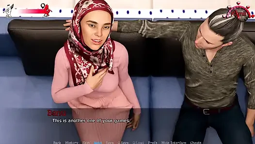 Leben im nahen osten # 13 - Hicran und Banu hatten einen moment, Turan spielte mit Banus muschi, Murat fickte Banu