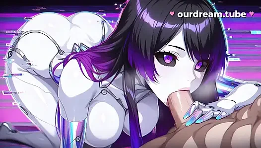 Android Girls Fuck While Their Universe Glitches