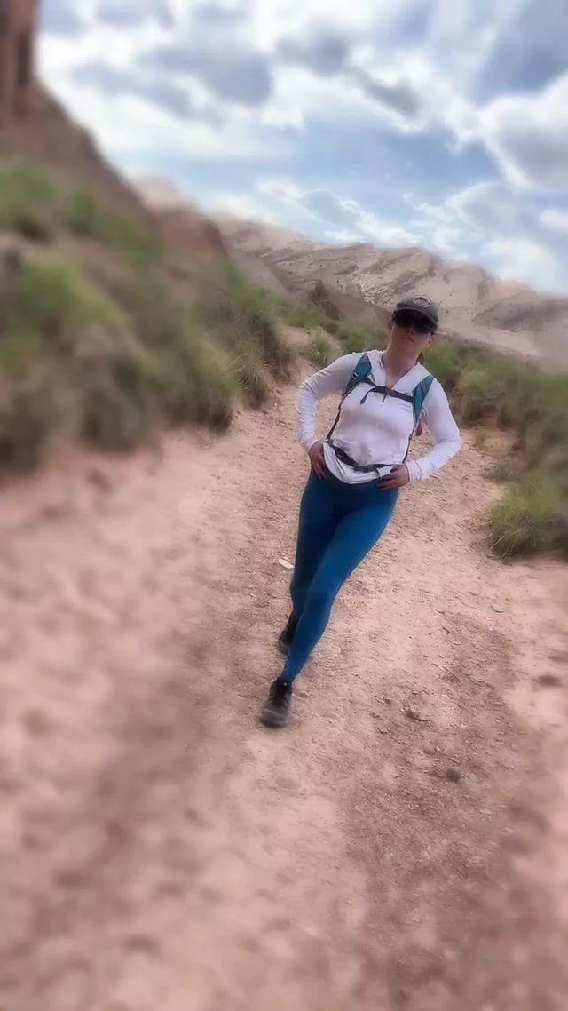 Flashing Tits in Wild Kyrgyzstan Mountains - Bold, Topless, and Raw Adventure