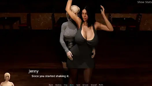 Project hot wife #45 - Jenny helped Merry to get undressed