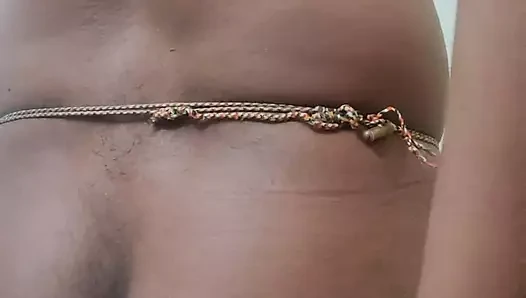 ピンクのラジュシェービングビッグブラックインディアンペニス