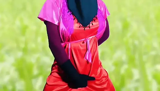 Indian Savita Baudi having sex on a stormy night