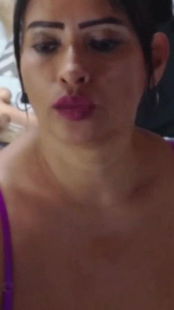 Jaw-dropping moment from "A hot milf seducing and showing her big tits"