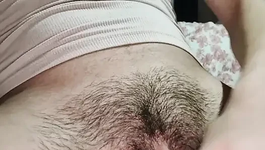 Using dildo hard on my pussy, I did it with desire