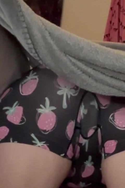 Cute Girl Eats Until She Gets Stuck