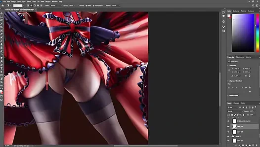 Kurumi timelapse sfw date a live