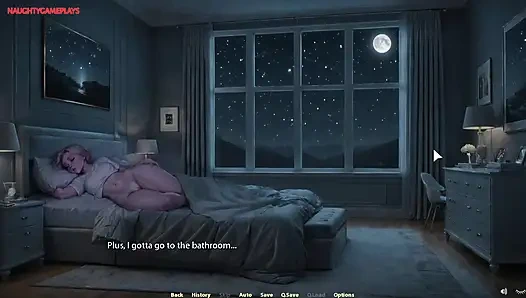 Blonde Fucked Hard and Creampied While Riding Big Cock - Moonripple Lake 03 By BCG